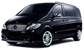 Transfer to Telc from Prague in new Mercedes Vito