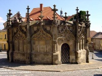 Kutná Hora, stone fountain