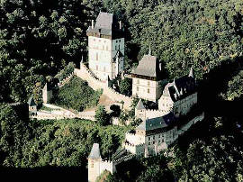 Karlstejn castlein Czech republic