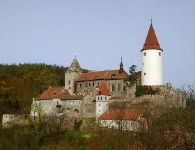 Křivoklát / Krivoklat castle in Czech Republic